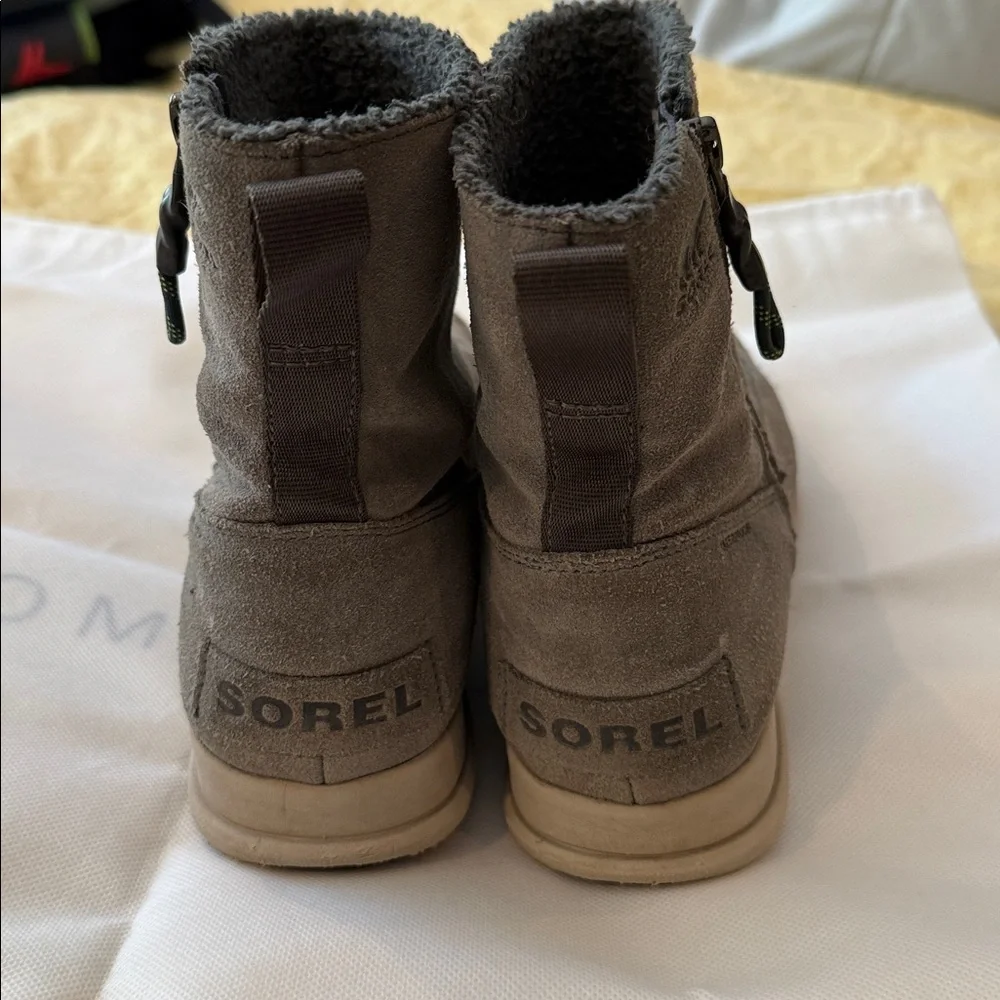 Sorel Women's Explorer Zip Suede Boots 7.5 - Picture 3 of 3